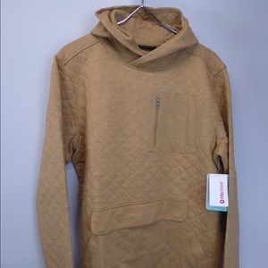 Marmot Plyes Peak Hoody Quilted Double Knit NWT